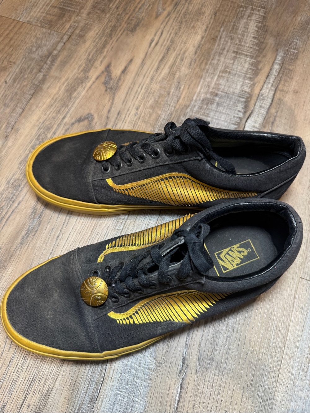 Vans x Harry Potter snitch sneakers